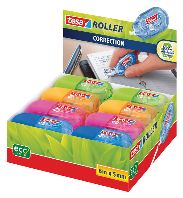 Korrektur Moller Tesa Ecologo 5mmx6m Mini -Box bei 16 Sorti -Stücken | 16 Stücke