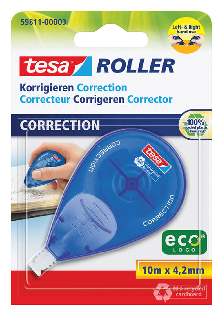 Korrekturstift Tesa Ecologo 4,2mmx10 m seitwärts auf Blase