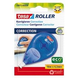Tesa - Correctione ® ecoLogo® Rechts-Linkshänder 10mx4,2mm Blister | 5 Stück
