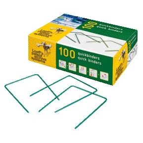 Loeffs - Bündelhalterung 1215 Quickbinder 100mm grün 100 Stück