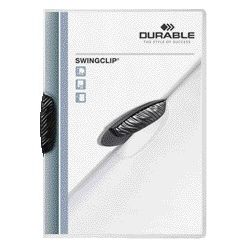 Langlebig – Klemmmappe Swingclip 30 Blatt schwarz