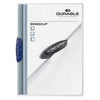 Langlebig - Klemmmappe Swingclip 30 Blatt blau | 25 Stück