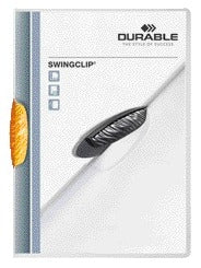Langlebig - Klemmmappe Swingclip 30 Blatt orange