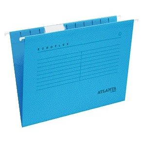 Djois - Hängemappe Flex recycelt A4 V-Boden blau 25 Stück