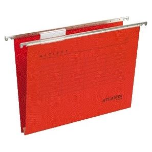 Djois - Hängemappe Folio frontal recycelt U-Boden rot | 25 Stück