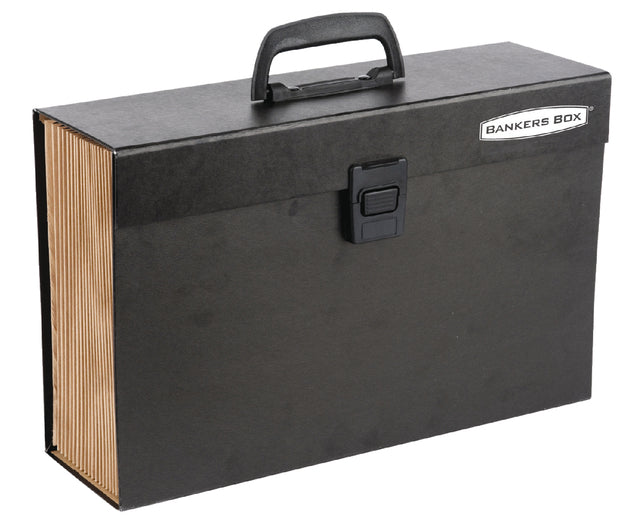 Sortieren von Koffer Bankers Box-Handel 19-Baks Schwarz