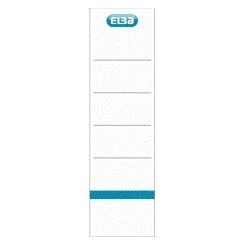 Elba - Rückeneinlegekarte Rado breit 54x190mm weiß 10 Stück