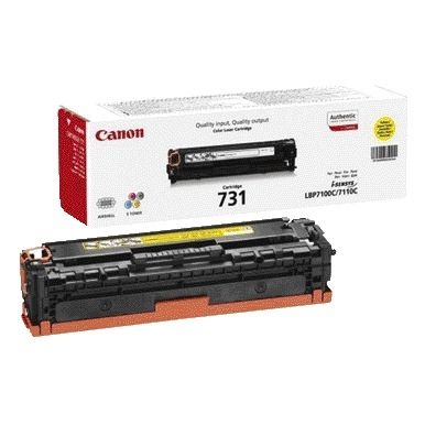 Canon - Tonerkartusche 731 gelb