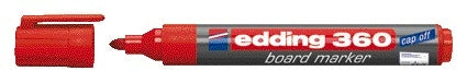 Edding - Whiteboardmarker 360 rund 1,5-3mm rot