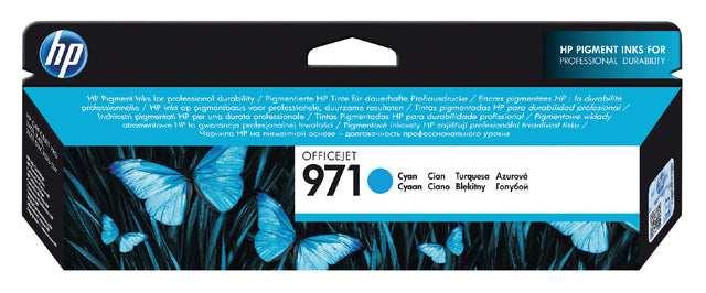 Tintenpatrone HP CN622AE 971 Blau