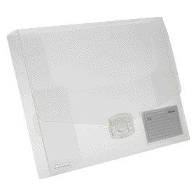 Rexel - Elastobox Eis A4+ 40mm transparent | 10 Stück