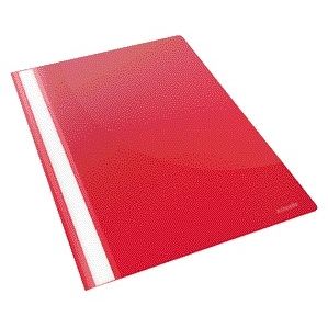 Vivida - Schnellbefestiger A4 PP rot