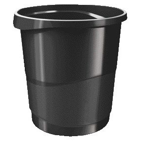 Esselte - Papierkorb Vivida 14 Liter schwarz