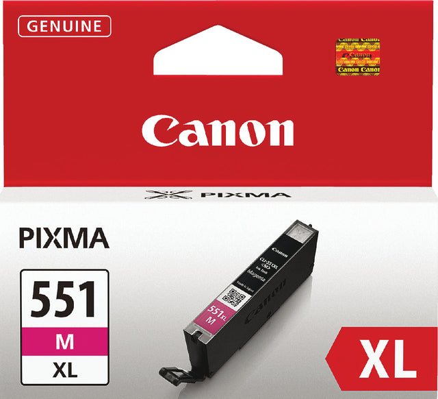 Inkcartridge Canon CLI-551XL Red HC