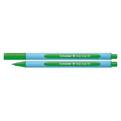 Schneider - Slider Edge Kugelschreiber extra breit grün | 10 Stück