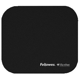 Fellowes - Mauspad Microban antibakteriell schwarz