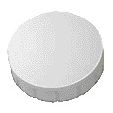 MAUL - Magnet Solid 20mm 300gr weiß 10 Stück