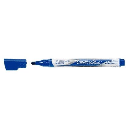 Bic - Whiteboard-Marker Velleda flüssig rund mittelblau | 12 Stück