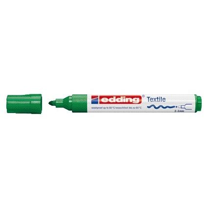 Edding - Textilmarker 4500 rund 2-3mm grün