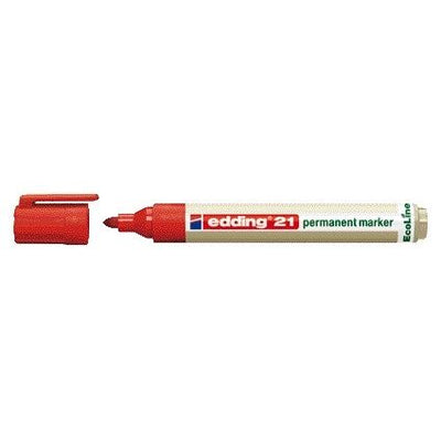 Edding - Filzstift 21 EcoLine rund rot 1,5-3mm