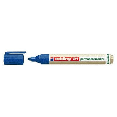 Edding - Filzstift 21 EcoLine rund blau 1,5-3mm