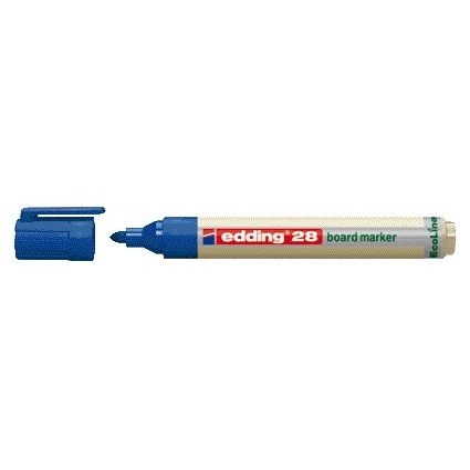Edding - Whiteboardmarker 28 EcoLine rund 1,5-3mm blau