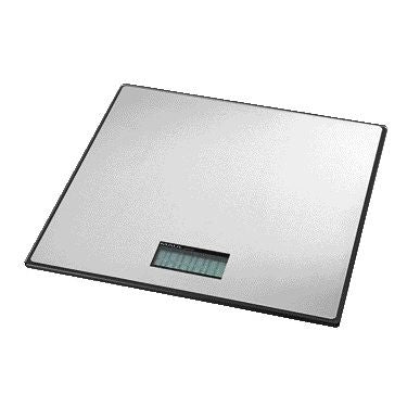 MAUL - Paketwaage Global 50kg Metallplattform 32x32cm inkl. Batterie schwarz