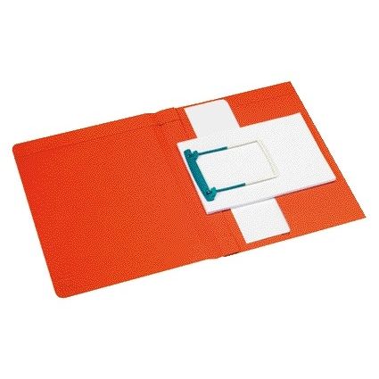 Jalema - Clipex-Ordner Plus A4, 100 % recycelter Karton, 250 g, rot
