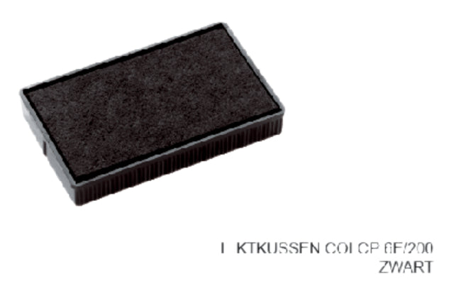 Stempelkissen Kolp 6th/200 Schwarz