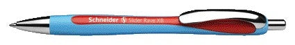 Schneider - Slider Rave Kugelschreiber extra breit rot | 5 Stück