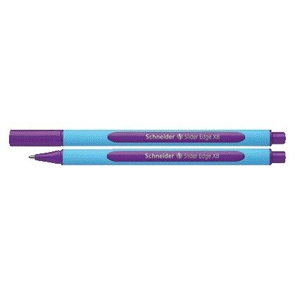 Schneider - Slider Edge Kugelschreiber extra breit lila | 10 Stück