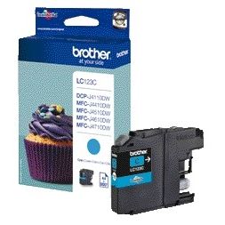 Brother - Tintenpatrone LC-123C blau