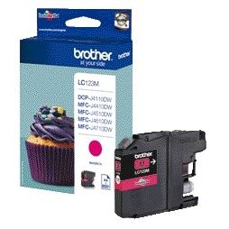 Brother - Tintenpatrone LC-12red