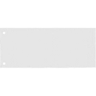 Oxford - Trennstreifen schmal 240x105mm 190gr cremeweiß 100 Stück