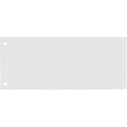 Oxford - Trennstreifen schmal 240x105mm 190gr cremeweiß 100 Stück