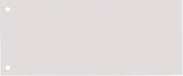 Trennstreifen Oxford schmale 240x105mm 190gr Cream White