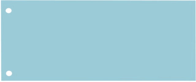 Trennstreifen Oxford schmale 240x105mm 190gr blau