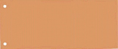 Oxford - Trennstreifen schmal 240x105mm 190gr orange 100 Stück
