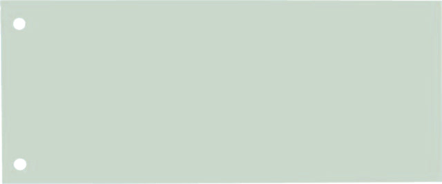 Trennstreifen Oxford schmale 240x105mm 190gr grün