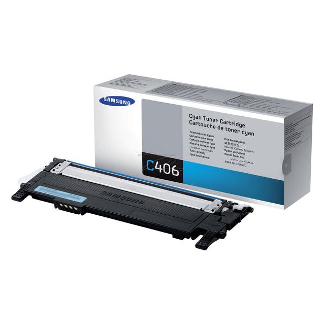 Samsung - Tonercartridge SAM/HP CLT -C406S Blau