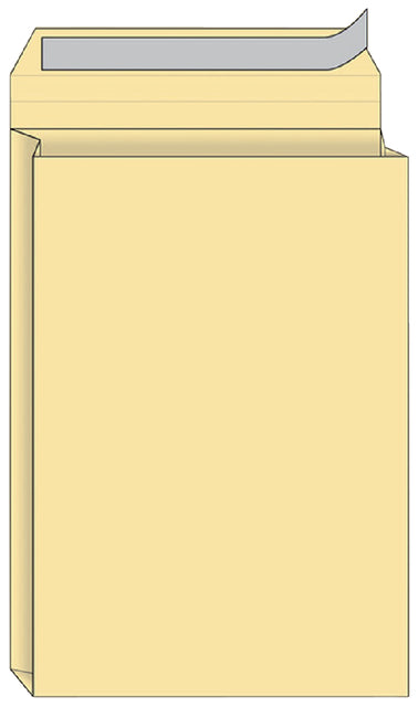Umschlag Quantore Monsterzak 229x324x38mm Self -Klree 125st