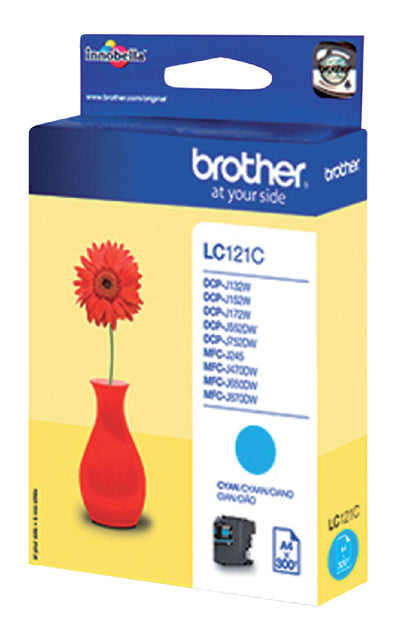 Tintenpatronenbruder LC-121c Blau