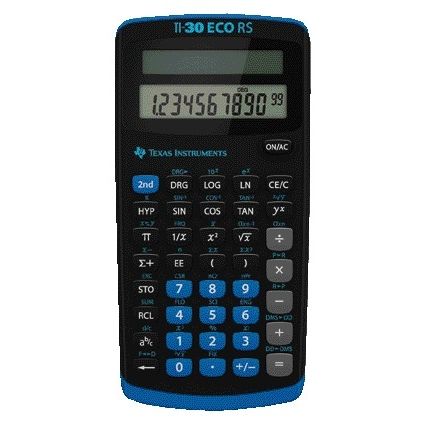 Texas Instruments - Taschenrechner TI-30 ECO RS