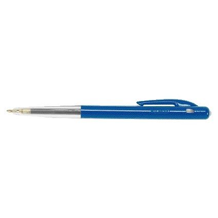 Bic – Kugelschreiber M10, Stück pro Stück, mittelblau
