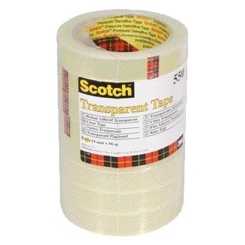 Scotch - Klebeband 550 19mmx66m transparent 8 Rollen