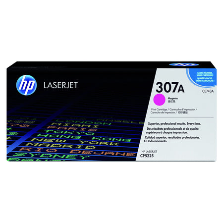 HP - Toner 307A, 7.300 Seiten, OEM CE743A, Magenta