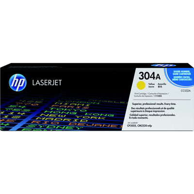 HP - Tonerkartusche cc532a 304a gelb
