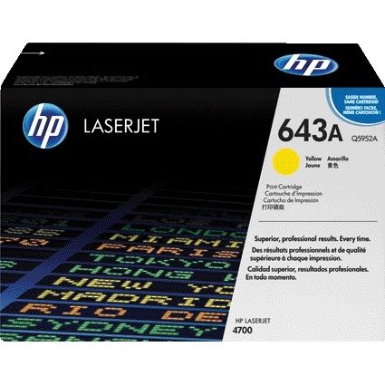 HP - Tonerkartusche q5952a 643a gelb