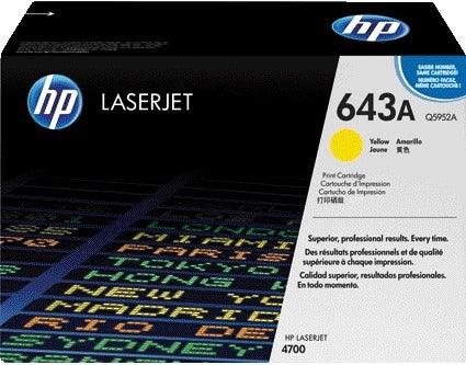 HP - Tonerkartusche q5952a 643a gelb