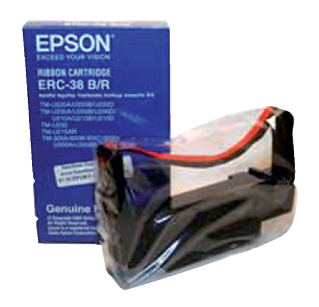 Lint Epson S015245 für ERC38 Nylon Black/Rot